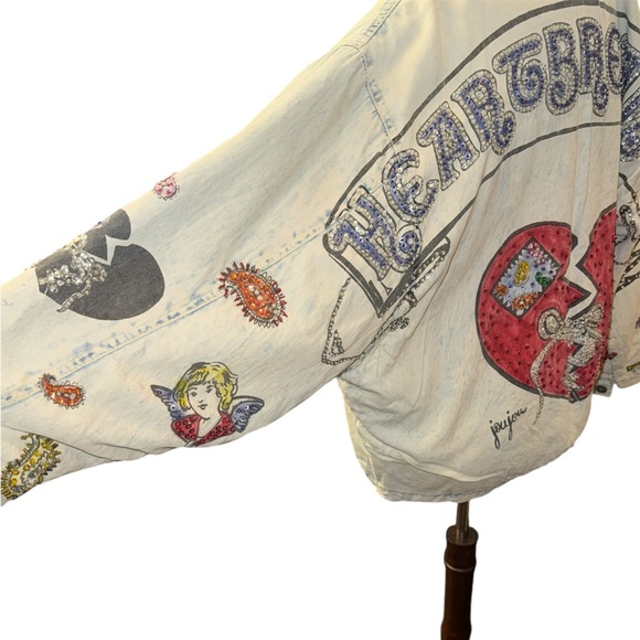 Vintage JouJou Heartbreaker Wearable Mod Art Jacket - Picture 8 of 8